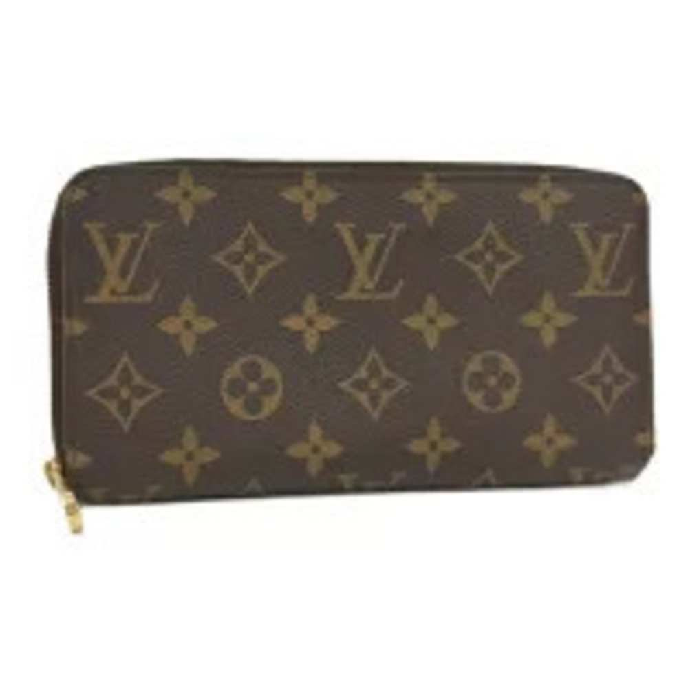 LOUIS VUITTON Round Zipper Long Wallet Zippy Monogram